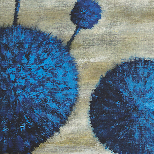 oil on canvas  best oil painting  Marta Konieczny  home decoration  for gift  for women  botany  nature  plants  organic  beautiful  modern  grey  gold  blue  flowers  garden  original