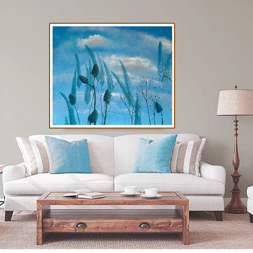 Marta Konieczny  duży obraz olejny do salonu  na ścianę  na prezent  do loftu  super  najlepszy  najpiękniejszy  piękny  turquoise  emerald  Marta Konieczny  100x120 cm  sky  clouds